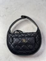 CHANEL QUILT MINI TOP HANDLE CLUTCH - Image 2