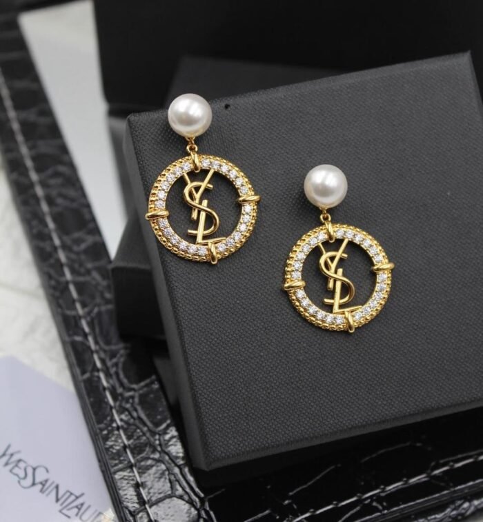 YVES SAINT LAURENT ACCESSORIES EARRING YSL - Image 1
