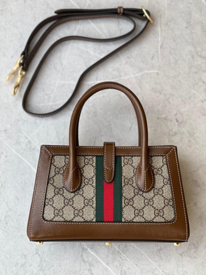 ⁦GUCCI JACKIE 1961 SMALL TOTE BAG⁩ - الصورة ⁦2⁩